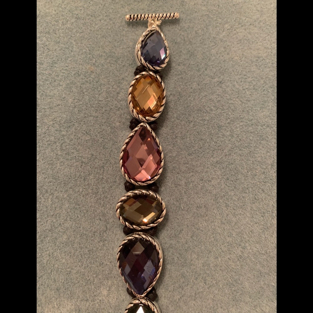 Multi-color adjustable bracelet - Picture 3 of 6